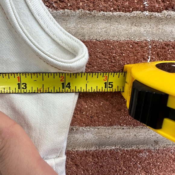 Urban Outfitters Ruffle Strap Dress Lace‎ Up Beige Mini Dress Medium - Picture 8 of 12